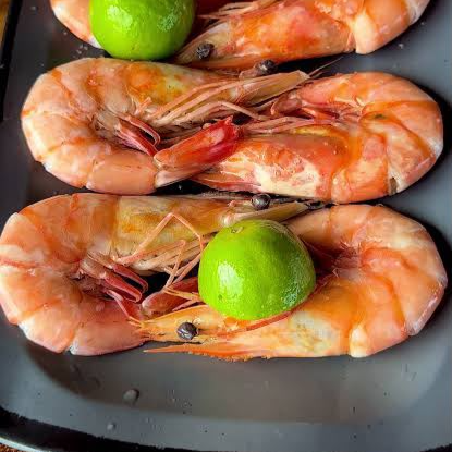 Camarones naturales