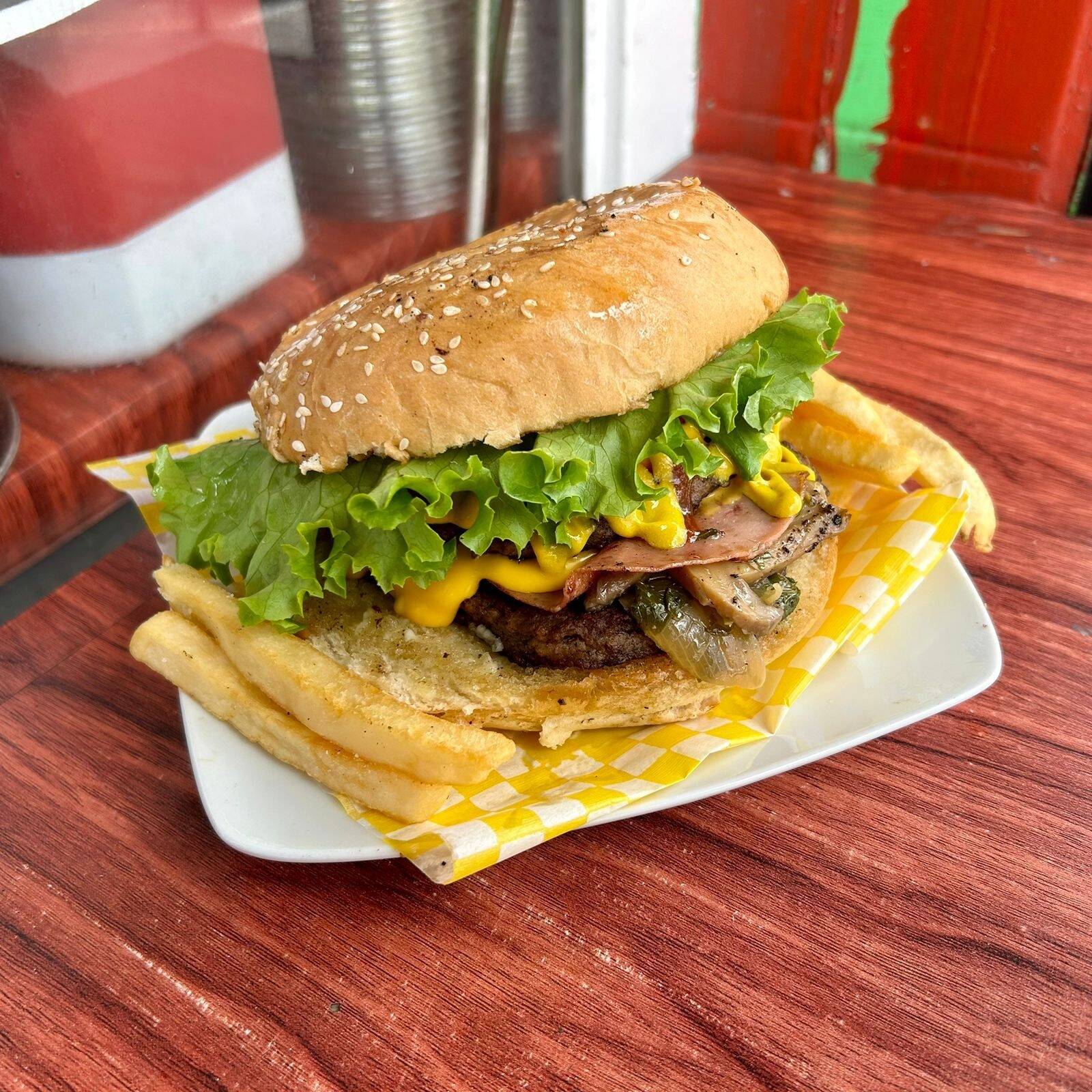 Hamburguesa Doble Deluxe