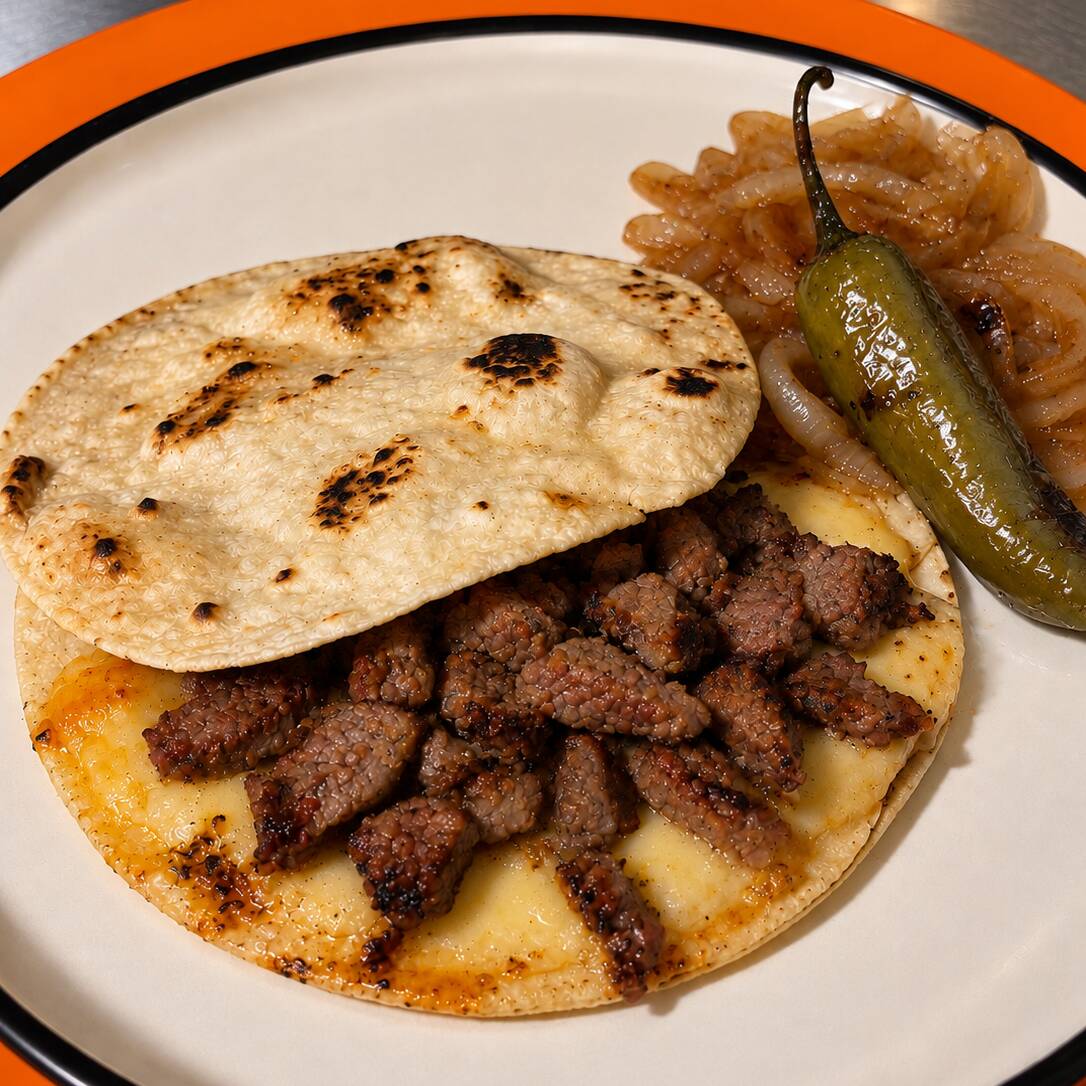 Gringa de Bistec