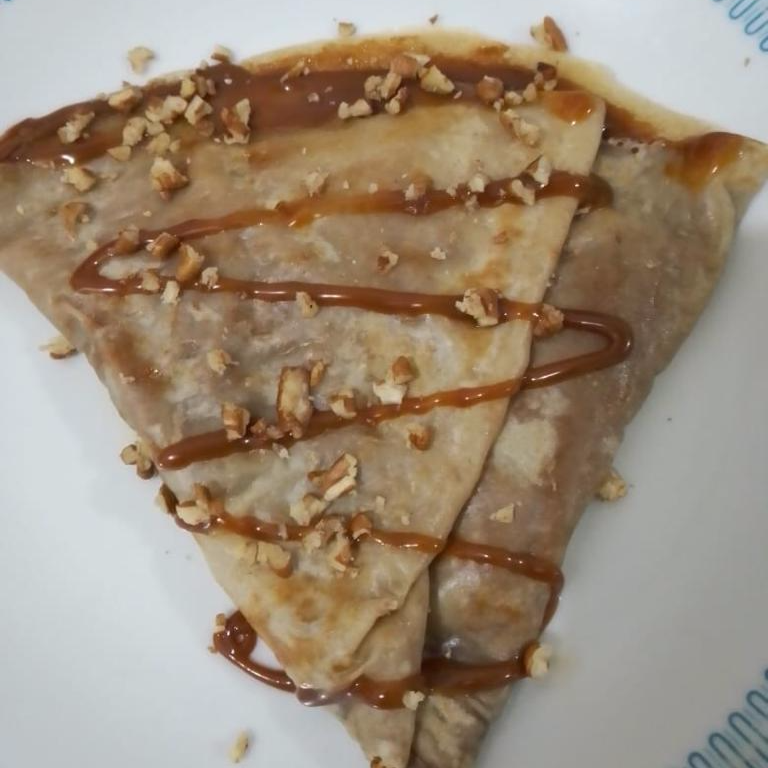 Crepa de Cajeta y Nuez