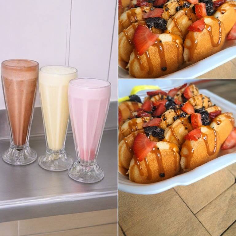 Mini Hotcakes + 1/2 Choco