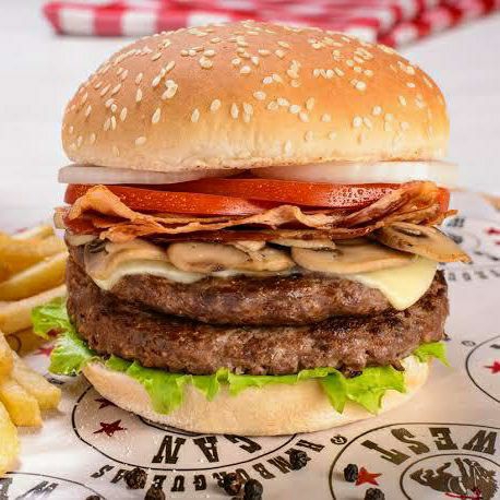 #16 Hamburguesa de Res Doble Sirlon 300 G