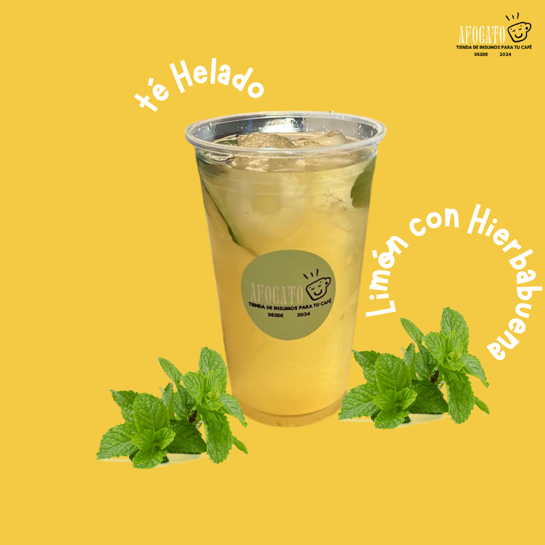 Té Helado de Limón y Hierbabuena