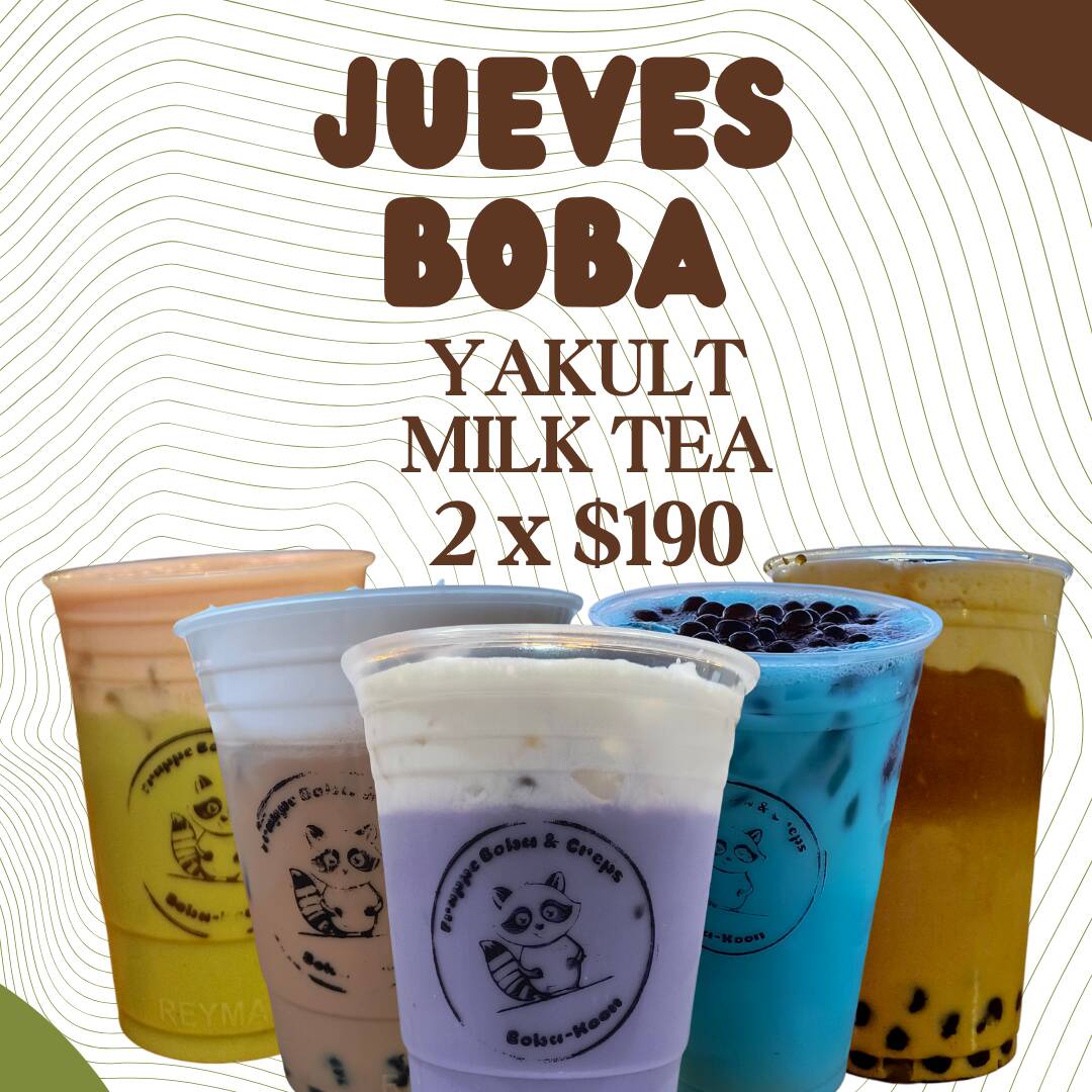 Combo yakult milk tea