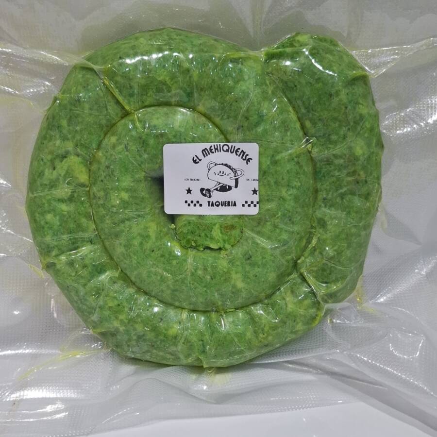 Chorizo Verde 1 Kilo (Crudo)