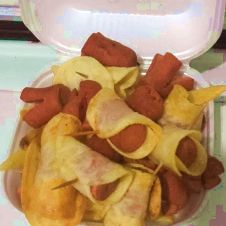 Salchipulpos y Salchitaco