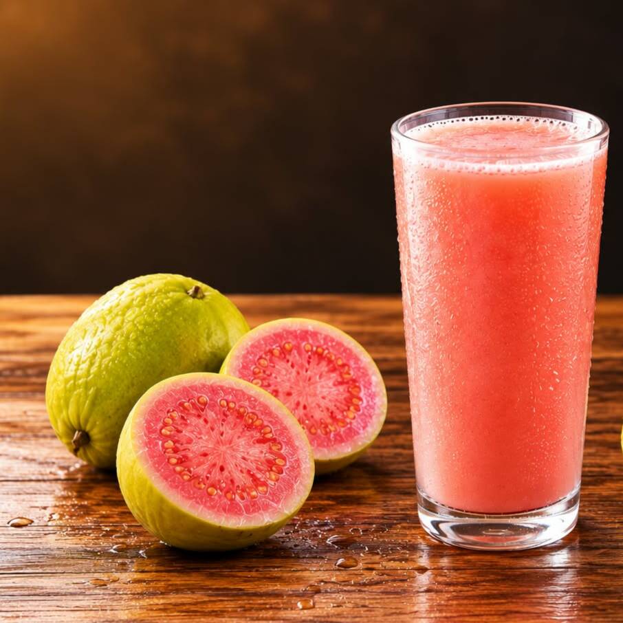 O sabor inconfundível da goiaba em uma bebida encorpada e deliciosa.