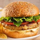 Combo Hamburguesa Pollo Apanado Sencillo