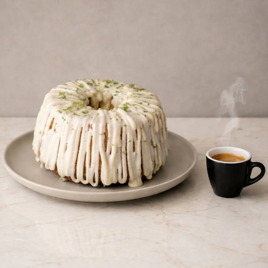 Bolo de iogurte com leve raspas de limão na massa, coberto com mousse de limão. Tamanho médio aprox 700gr serve em média 8 a 12 fatias.