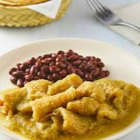 Chicharrón en Salsa Verde (COMIDA COMPLETA)