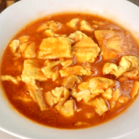 Lonche de Huevo con Salsa