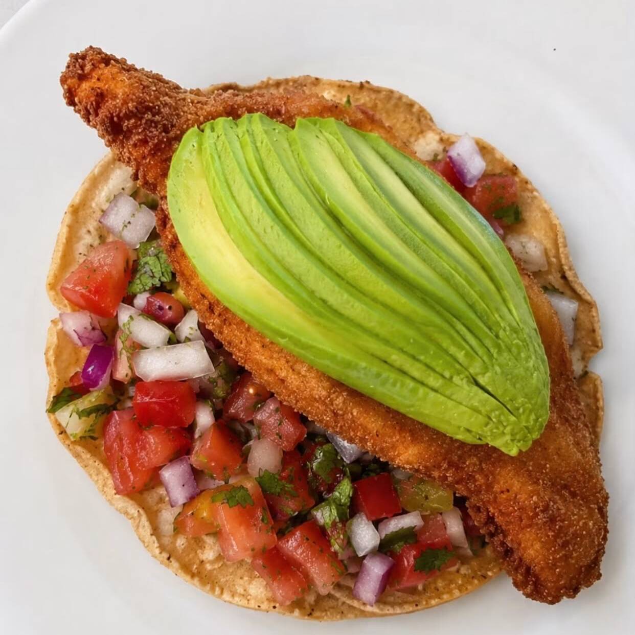 TOSTADA DE FILETE DE PESCADO