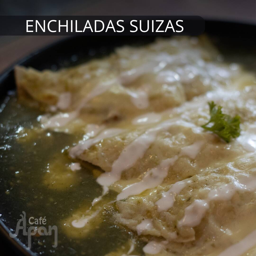 Enchiladas Suizas de Pollo