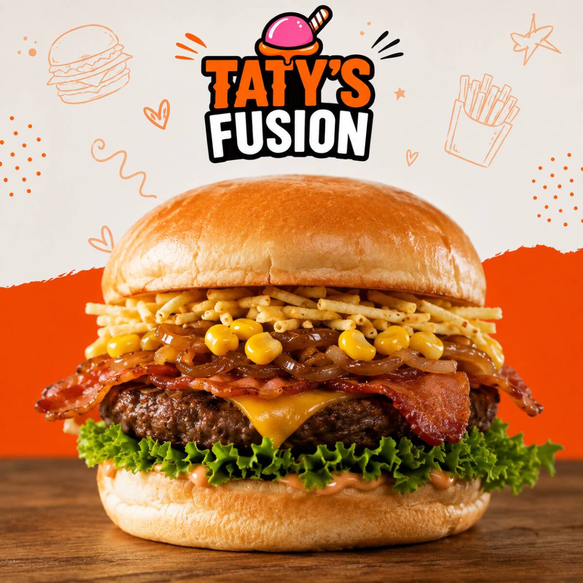 Hamburguesa (Mediana)