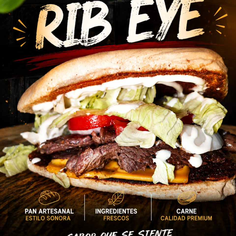 Torta de Rib Eye Steak
