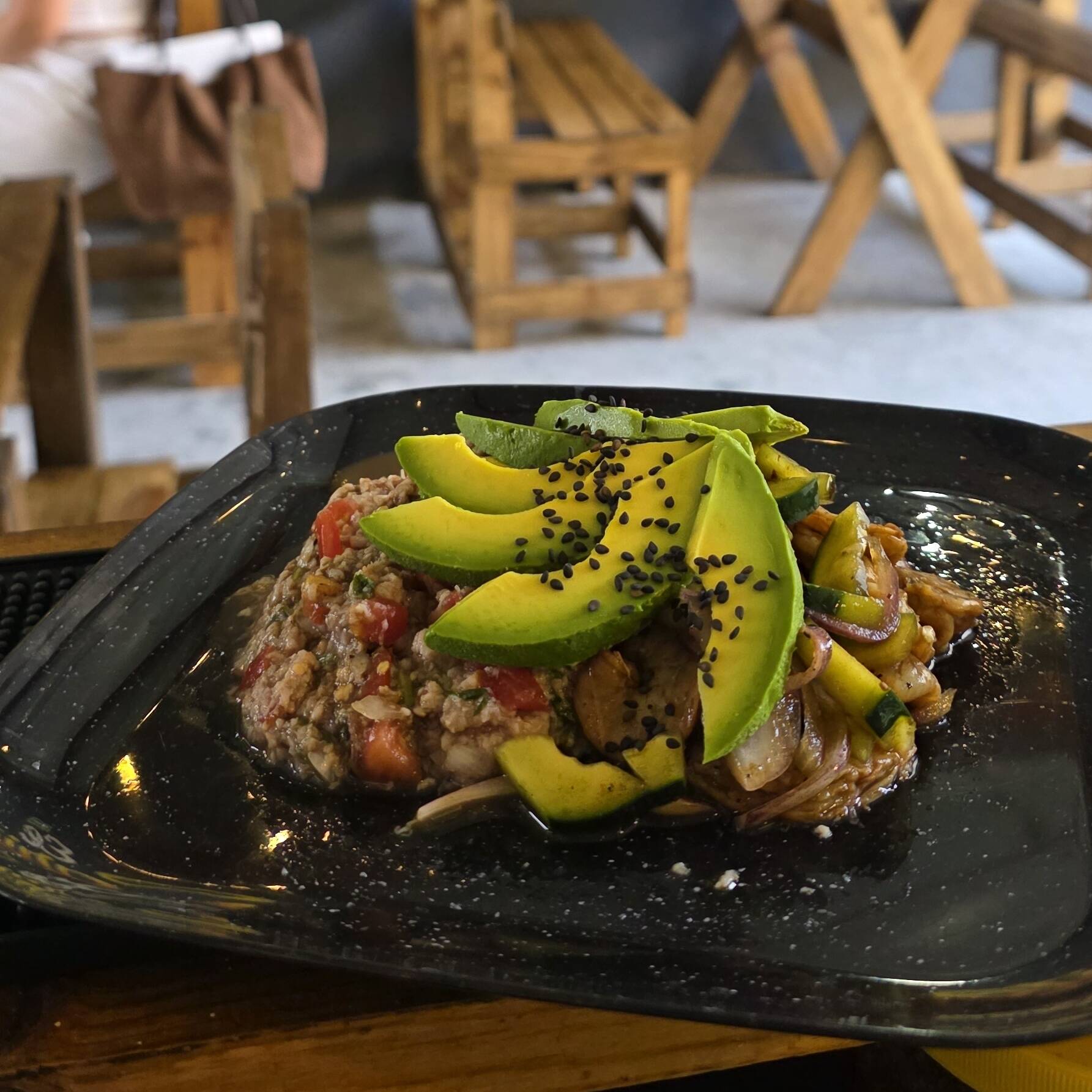 Tostada de Carne Apache