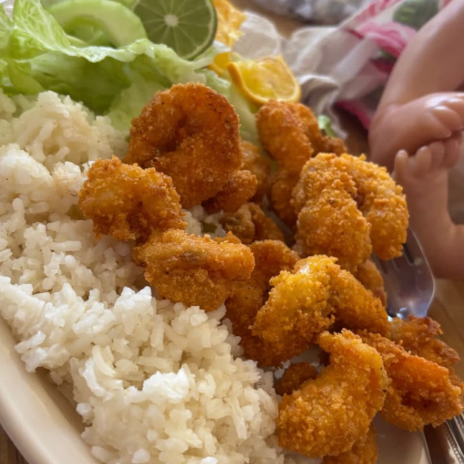 Camarones Empanizados