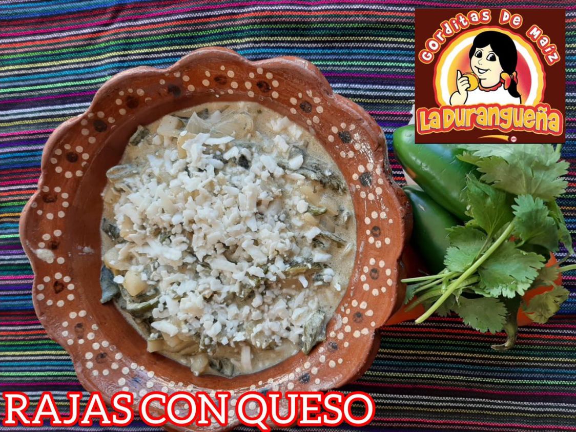 Rajas con Queso