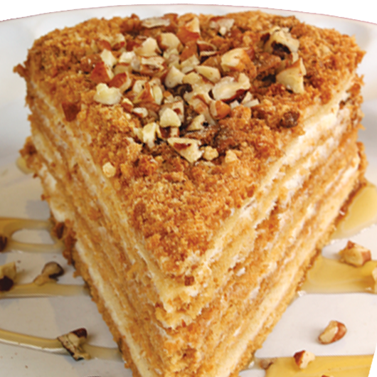 Medovik Pastel de Miel Rebanada 130 g