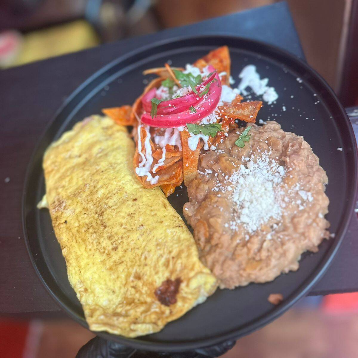 Omellet de Jamón con Queso