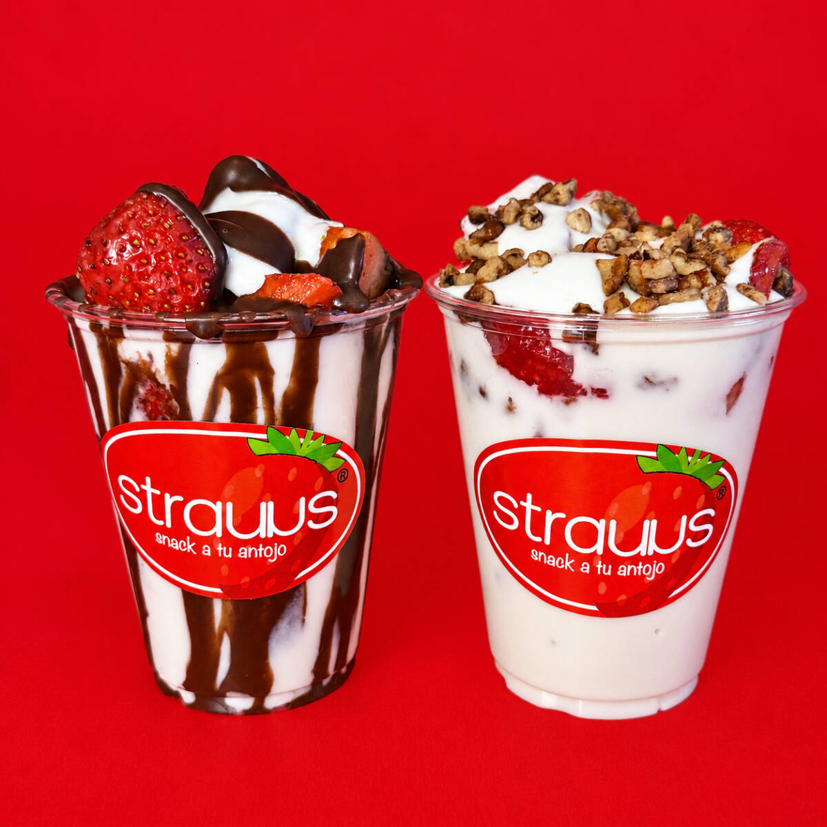 Fresas con Crema Chicas