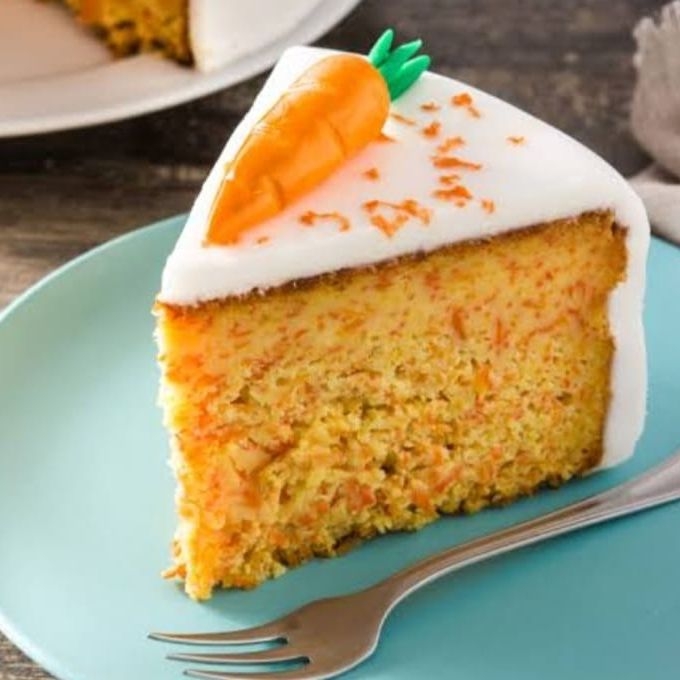 Rebanada Pastel de Zanahoria