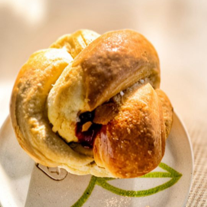 Cruffin de Frambuesa