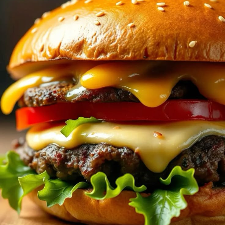 Hamburguesa Dos Quesos