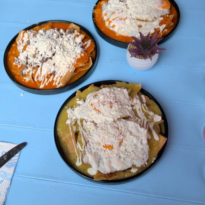 Chilaquiles Verdes o Rojos