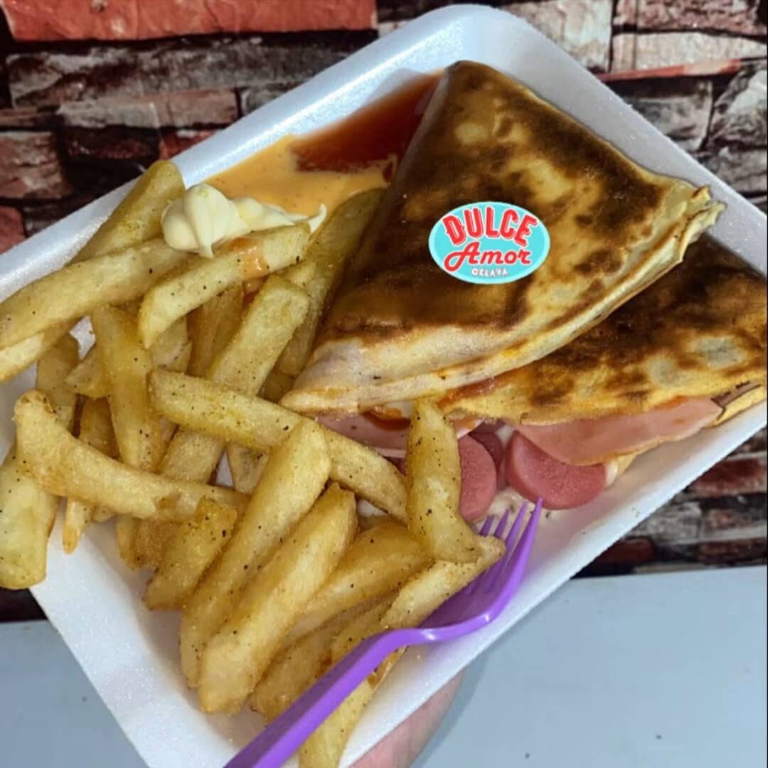 Crepizza de Carnes frías