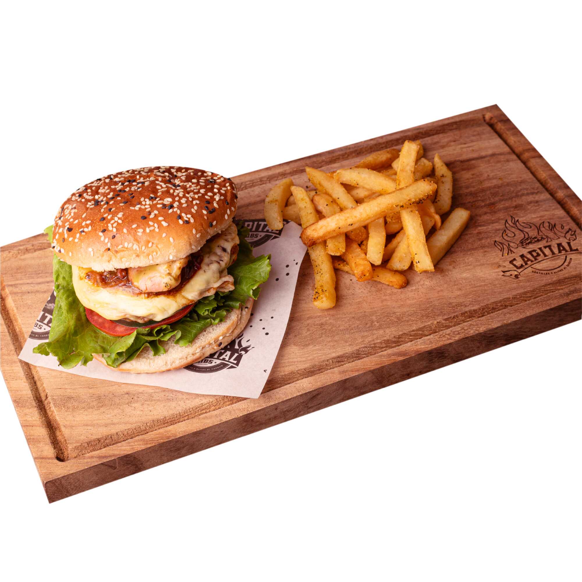 HAMBURGUESA DE POLLO