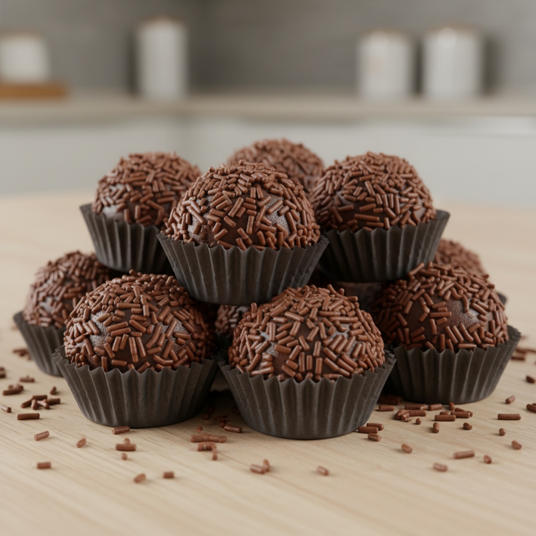 01 unidade Maravilhoso Doce de Brigadeiro Caixa com 10 Unidades