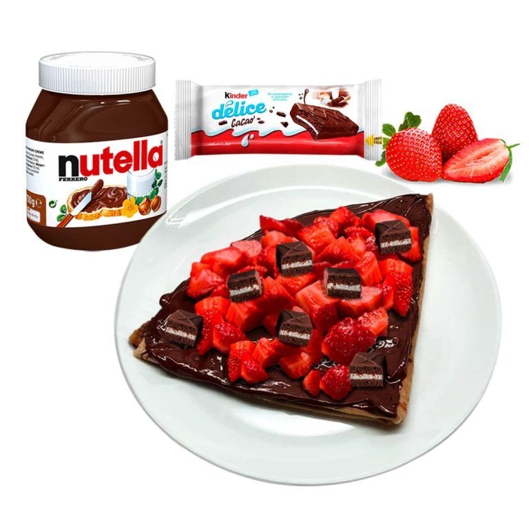 Crepa Gourmet Kinder Delice