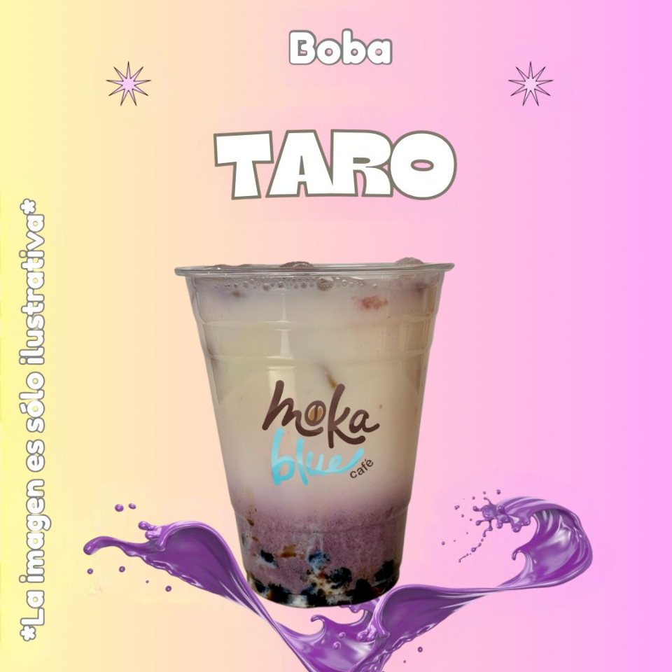 Boba Helada Taro