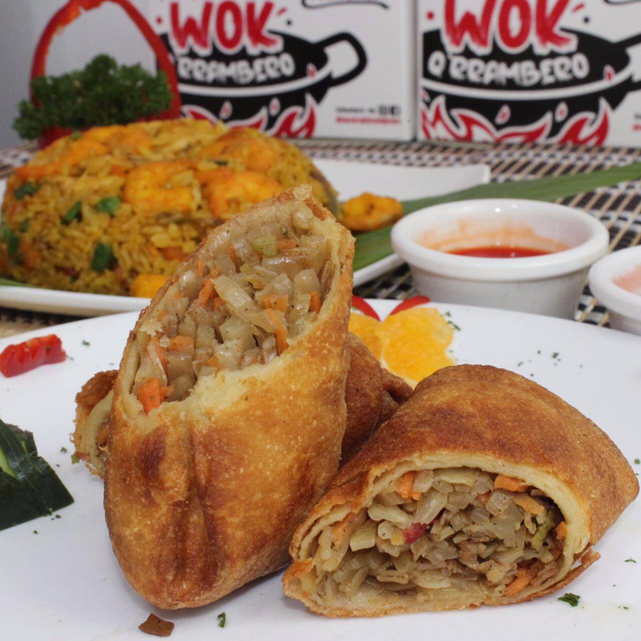 Lumpias Vegetales por 2