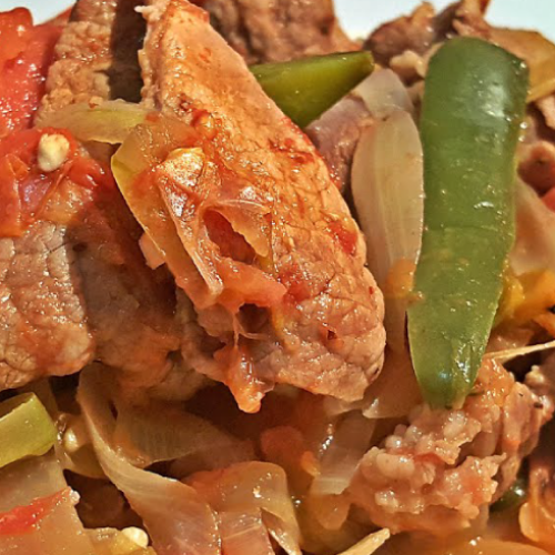 Bisteck a la Mexicana