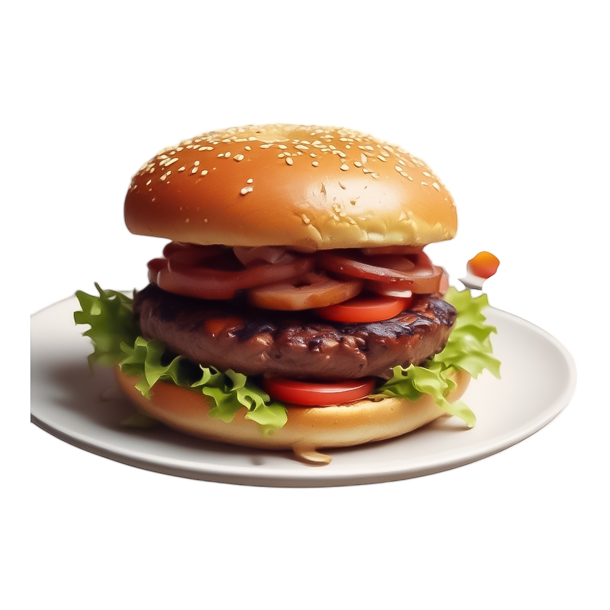 Hamburguesa Tocino BBQ