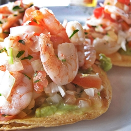 Promoción Tostadas De Camarón