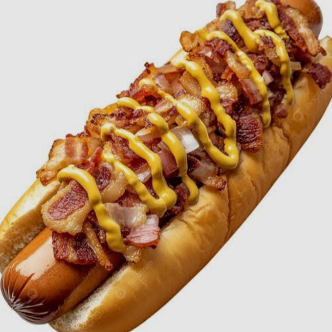 Hot Dog con Tocino