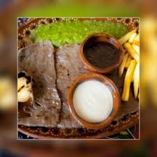Cecina  (sopa , bebida , postre ,tortillas a mano)