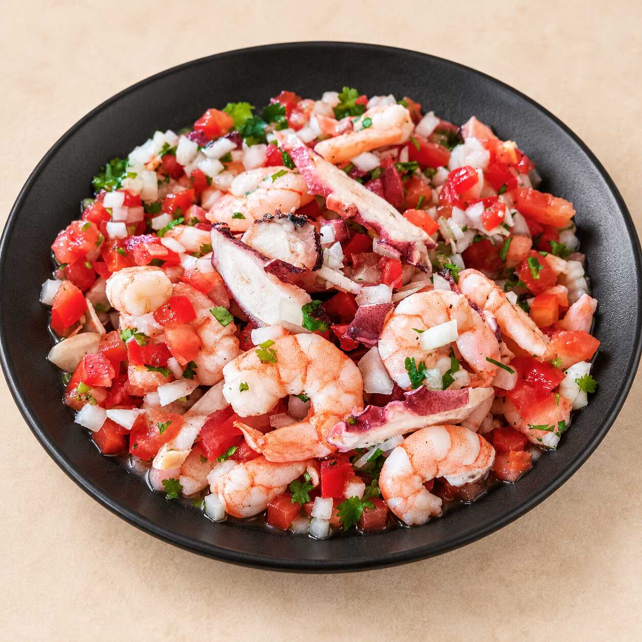 Ceviche Camarón/Pulpo
