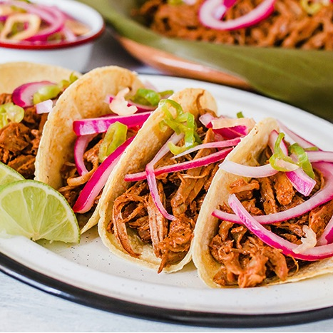 Orden de Tacos de Cochinita (Maiz)