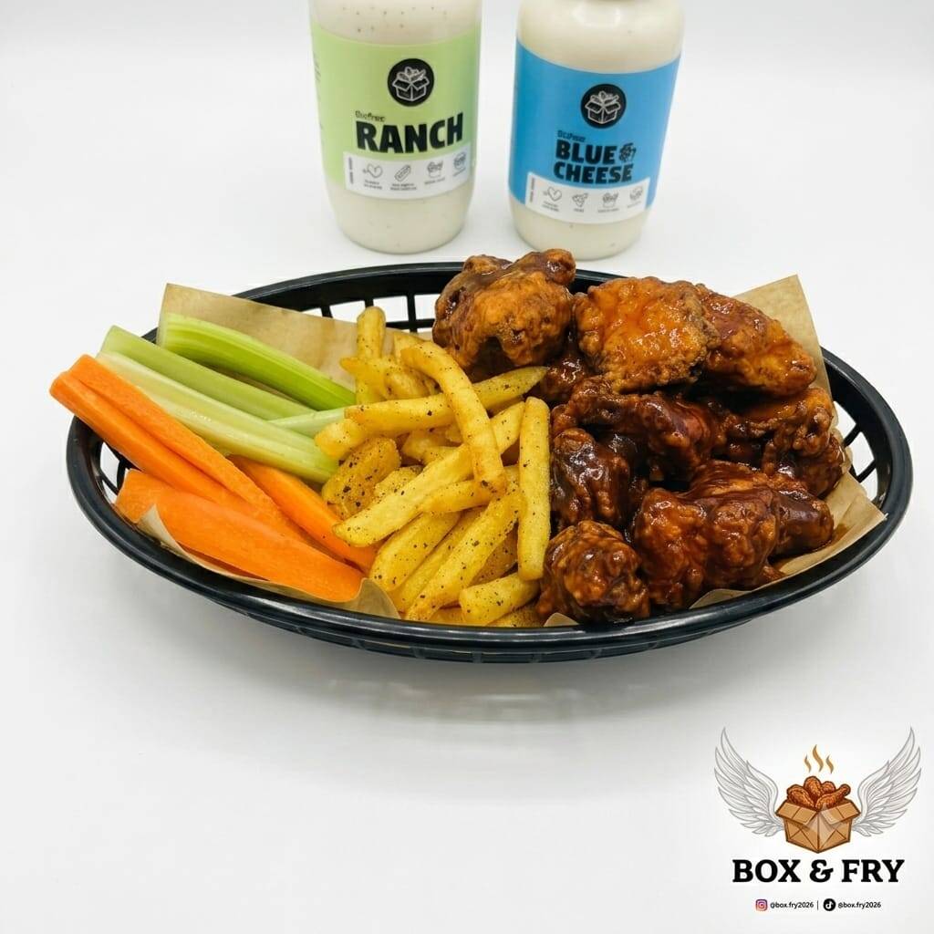 Boneless con Papas