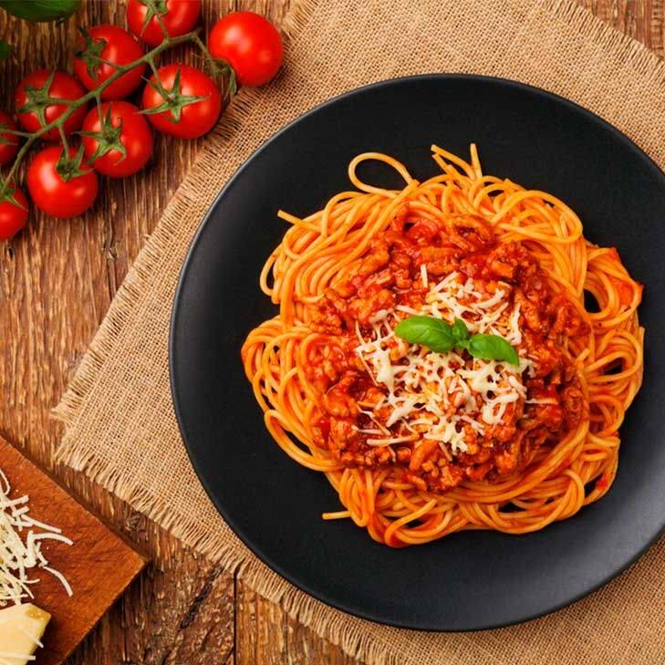 Spaguetti all'amatriciana