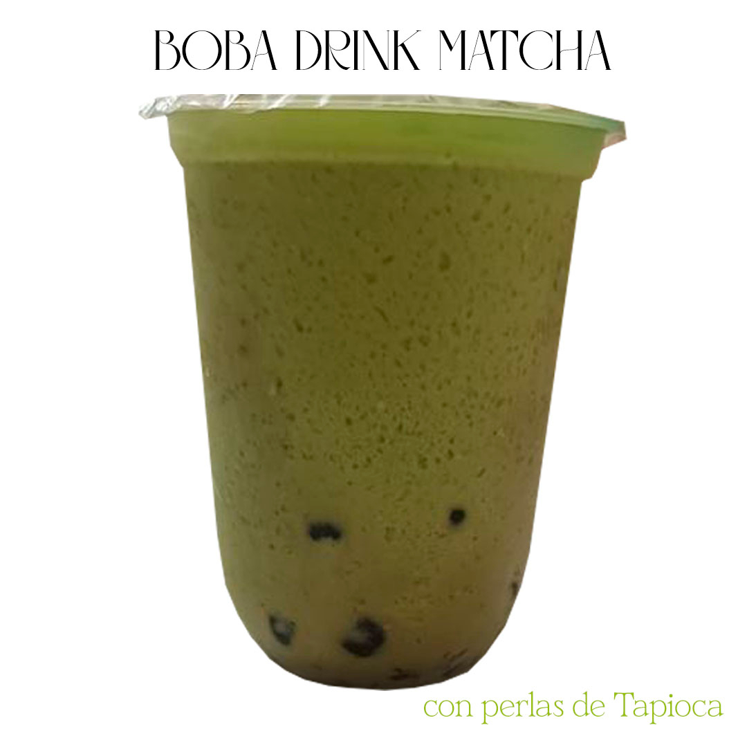 Boba Drink Matcha