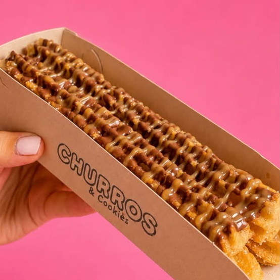 Churros Largos Gruesos + 2 Salsas