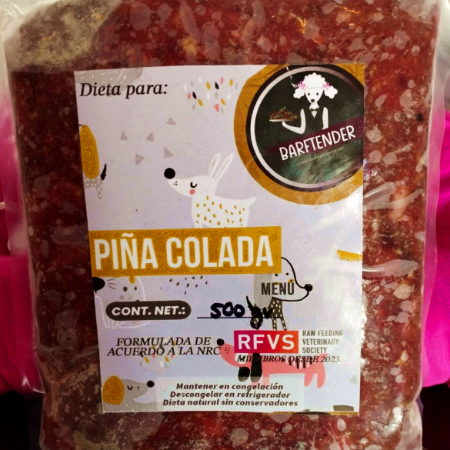Dieta Natural Piña Colada (Cachorro) 500 G