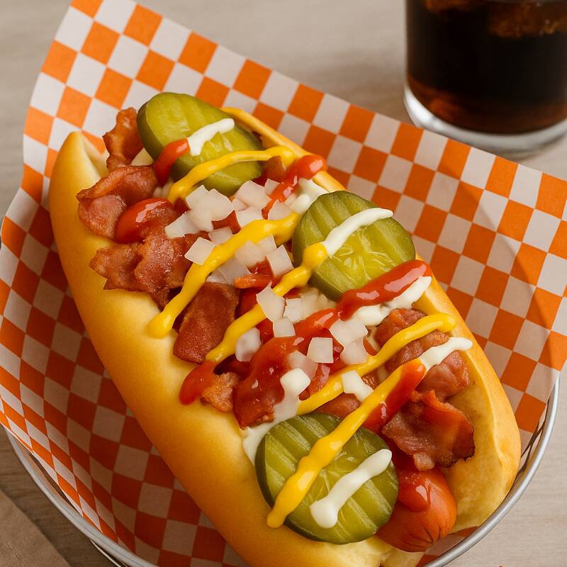 Con Tocino y Queso Oaxaca