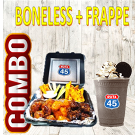 COMBO BONELESS + FRAPPE