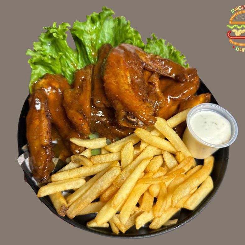 Alitas BBQ 6 Pzas